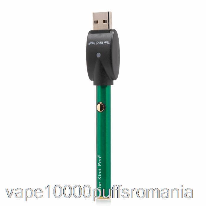Vape Romania The Kind Pen Vv 510 Thread Baterie Green Gold